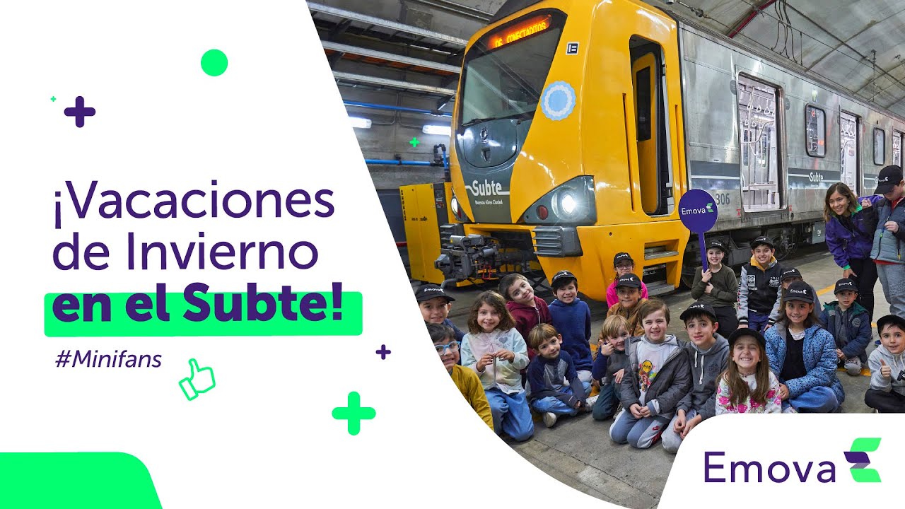 ❄️ Vacaciones de Invierno: invitamos a los usuarios m&aacute;s chicos y a sus familias a recorrer el Subte