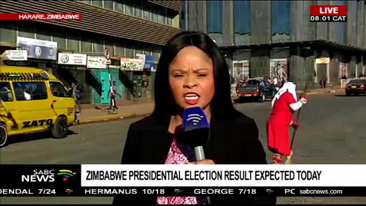 Zimbabwe calm after election violence