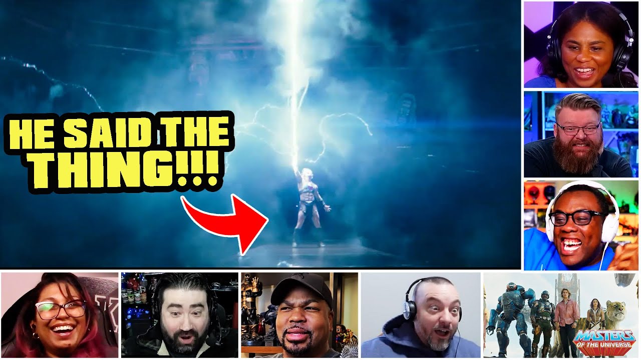 Reactors Reactions To Seeing He-Man 