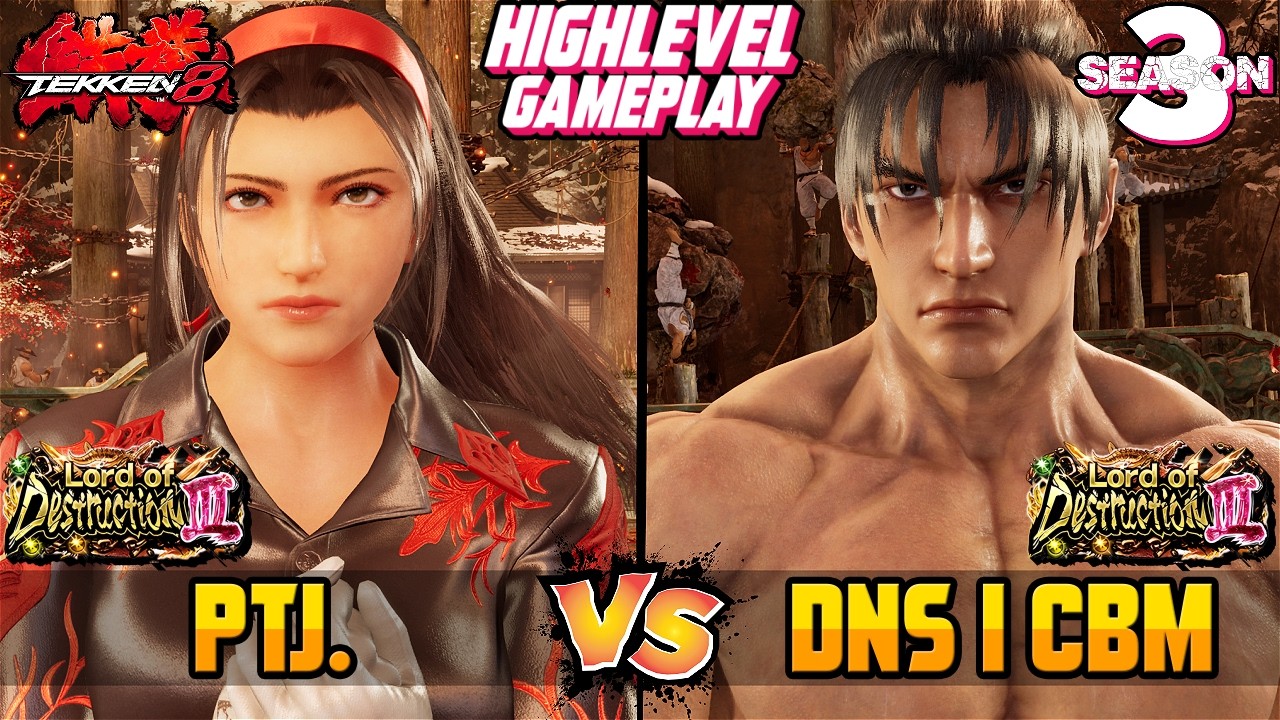 Tekken 8 S3 &ndash; PTJ (Jun Kazama) vs CBM (Jin Kazama) &ndash; Legendary High Level Match