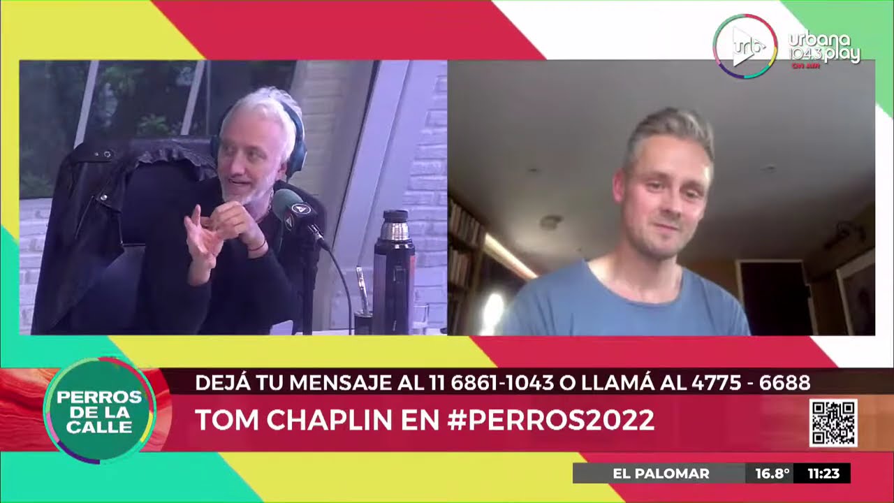 Tom Chaplin, cantante de Keane, en #Perros2022