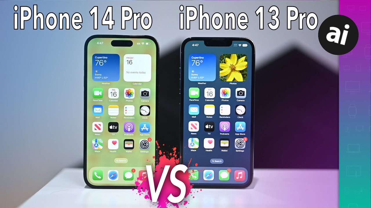 iPhone 14 Pro kontra iPhone 13 Pro! Por&oacute;wnanie WSZYSTKICH r&oacute;żnic!