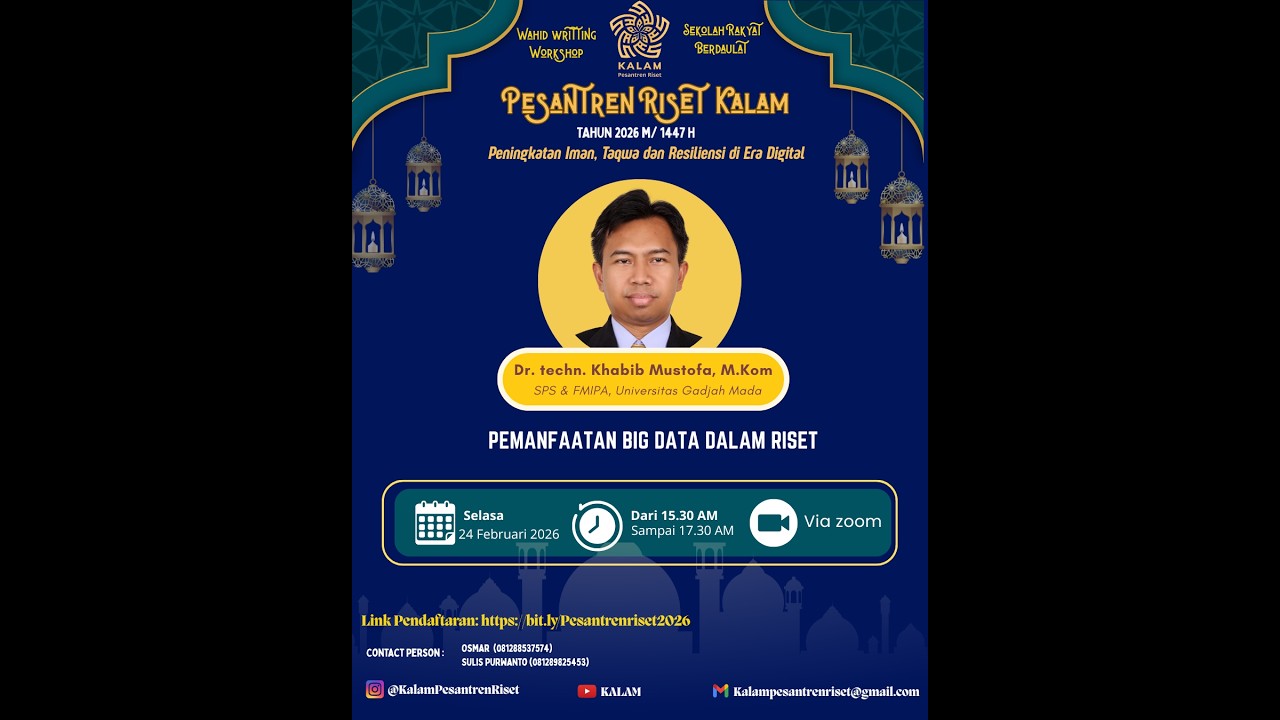 Pemanfaatan Big Data Dalam Riset_Dr. techn. Khabib Mustofa, M.Kom.