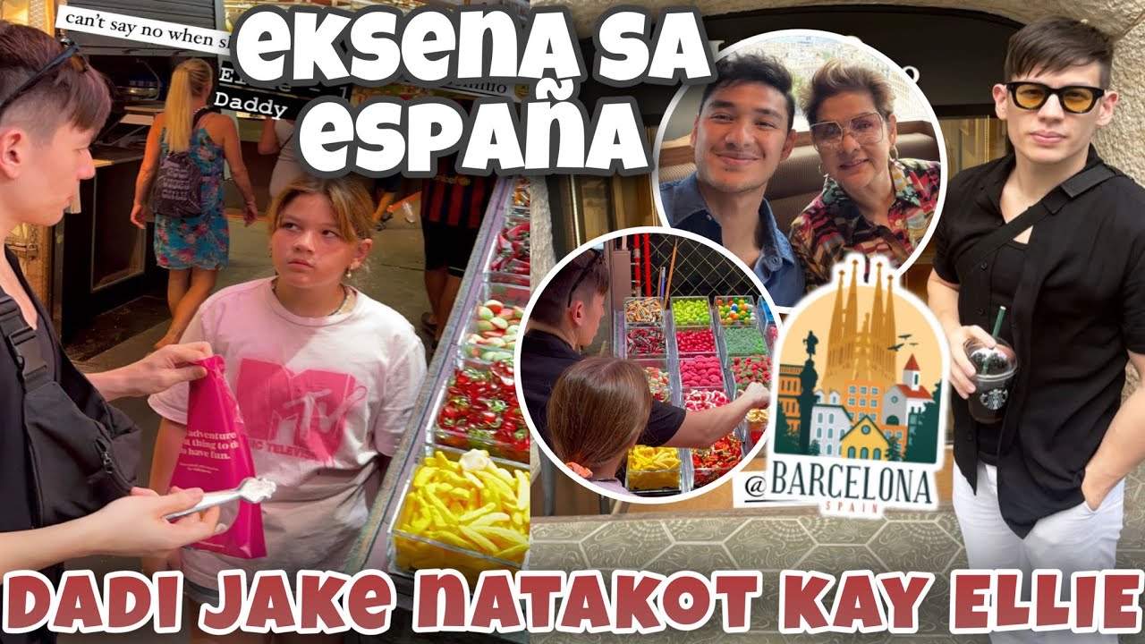 Ellie umiksena kay Dadi Jale sa Spain at pinagkaguluhan naman ng mga girls si Jake Ejercito at sikat