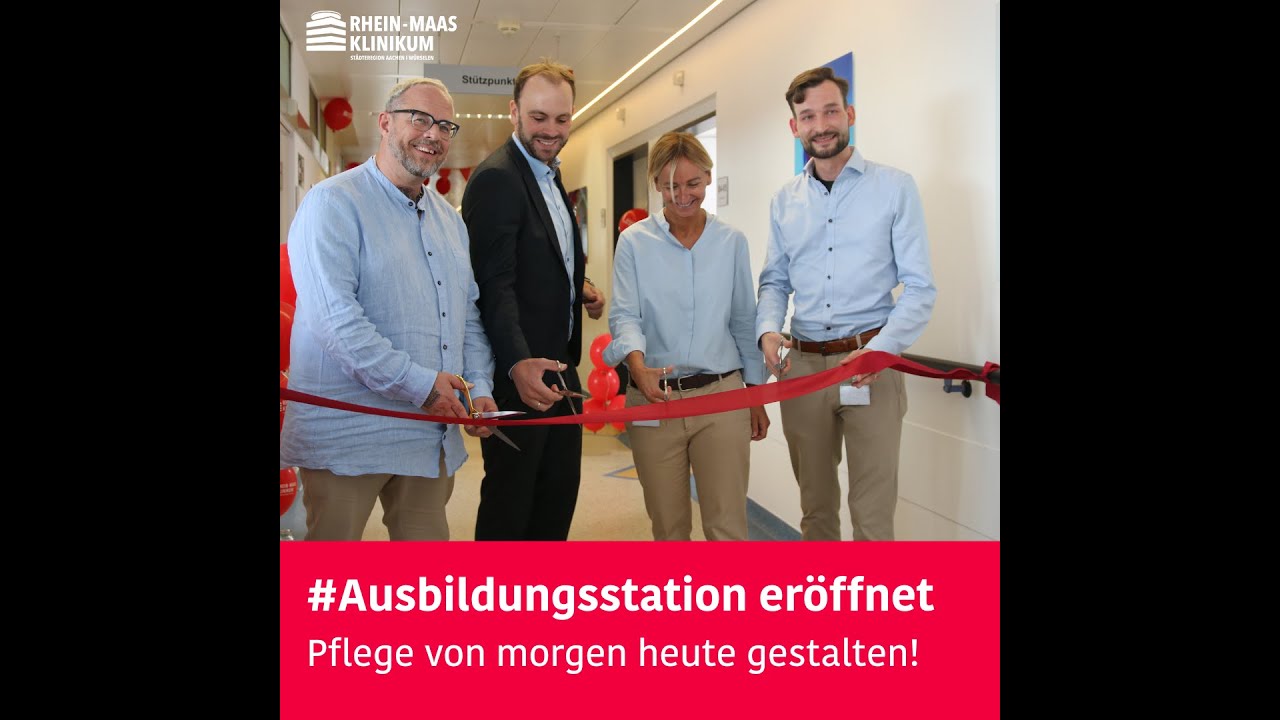 Die Pflege von morgen heute gestalten: Ausbildungsstation im Rhein-Maas Klinikum