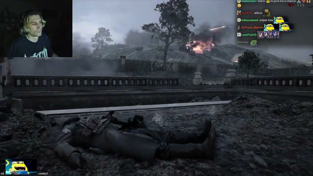 xQc Plays BATTLEFIELD 1