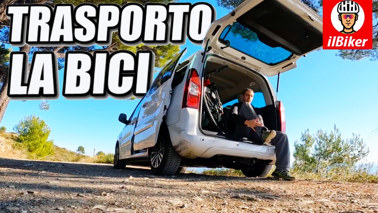 COME TRASPORTO LA BICI sul mio Peugeot Partner