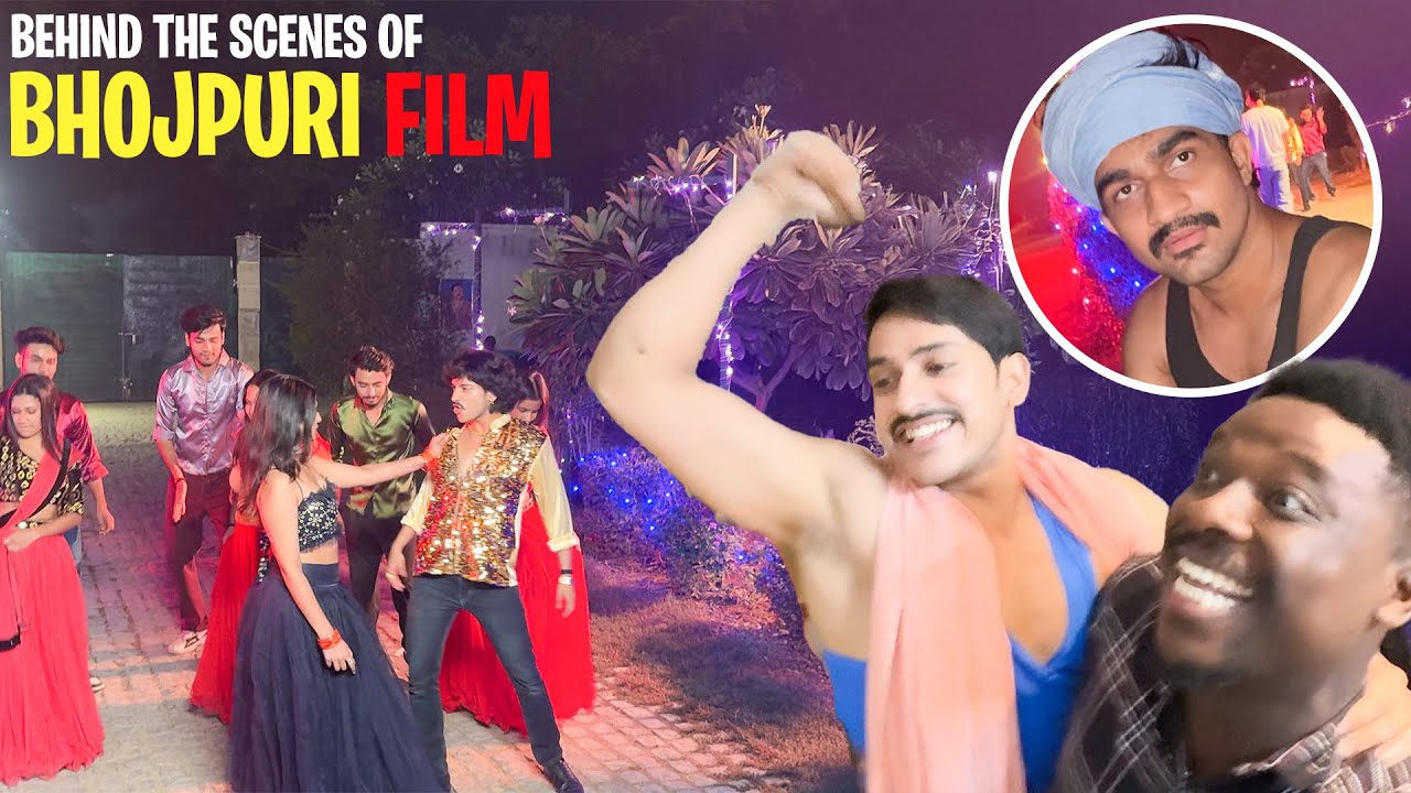 BTS OF Making Of A Bhojpuri Film | Purav Jha ​⁠@Purav Jha ​⁠@PuravWood