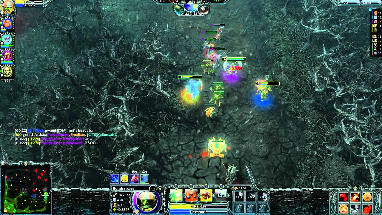 HoN|Surarn as Bombardier - unexpected epic kill - by Videos Of Newerth