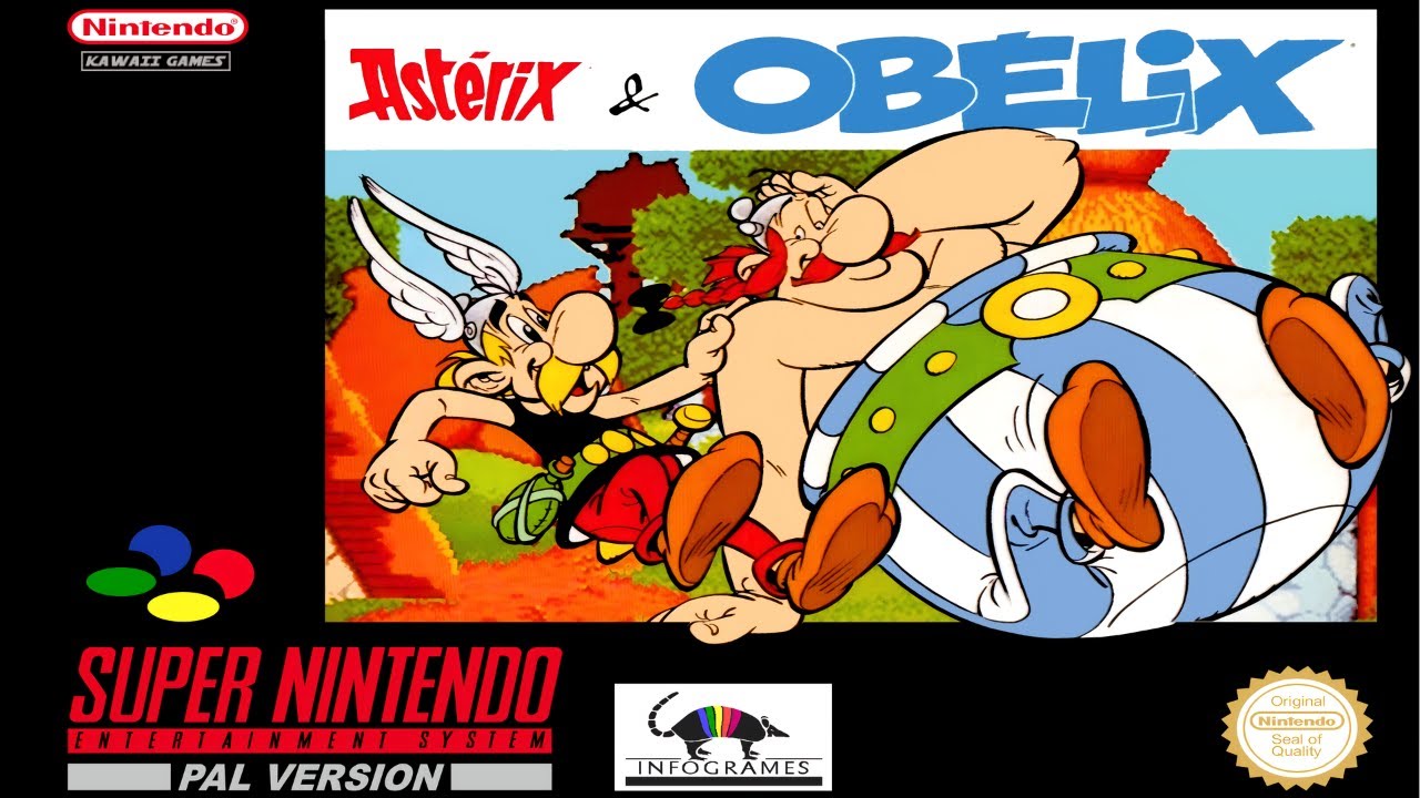 Asterix & Obelix [SNES] Longplay Walkthrough Playthrough Full Movie Game [4K60ᶠᵖˢ UHD🔴]