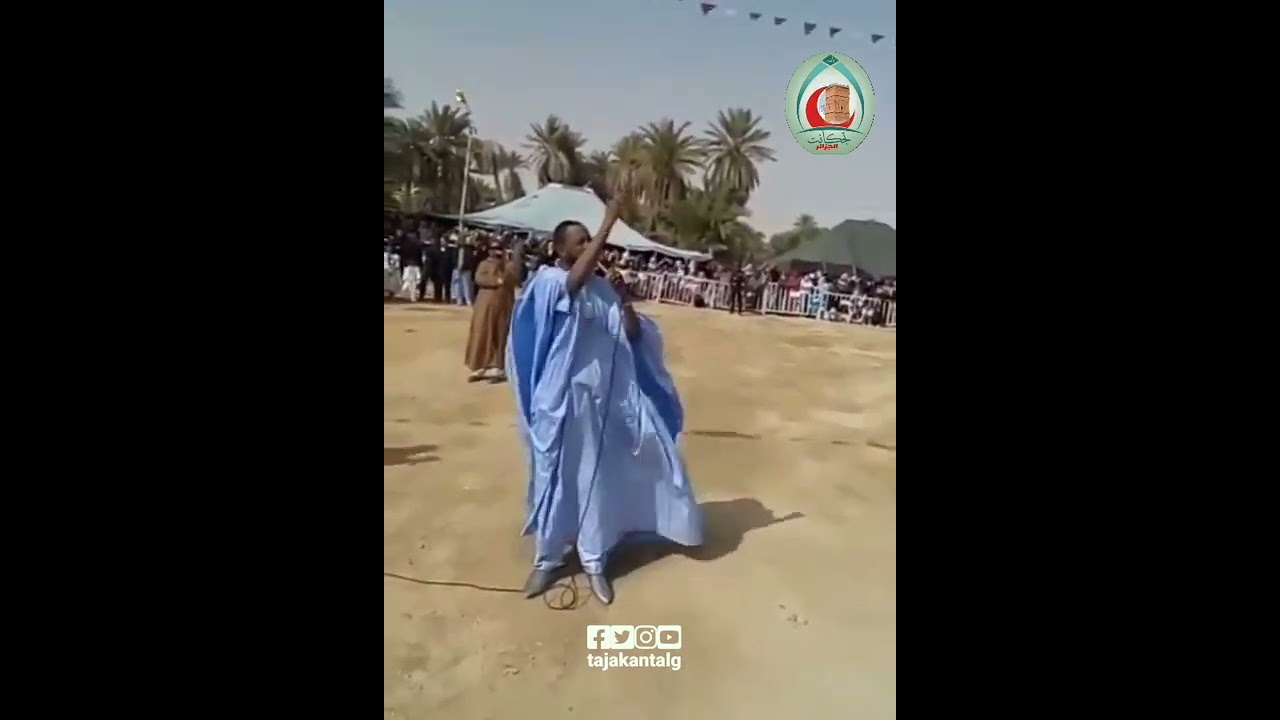 موسم جاكن الأبر الطبعة 2019 تندوف الجزائر الفنان محمد شيغالي مدح تجكانت