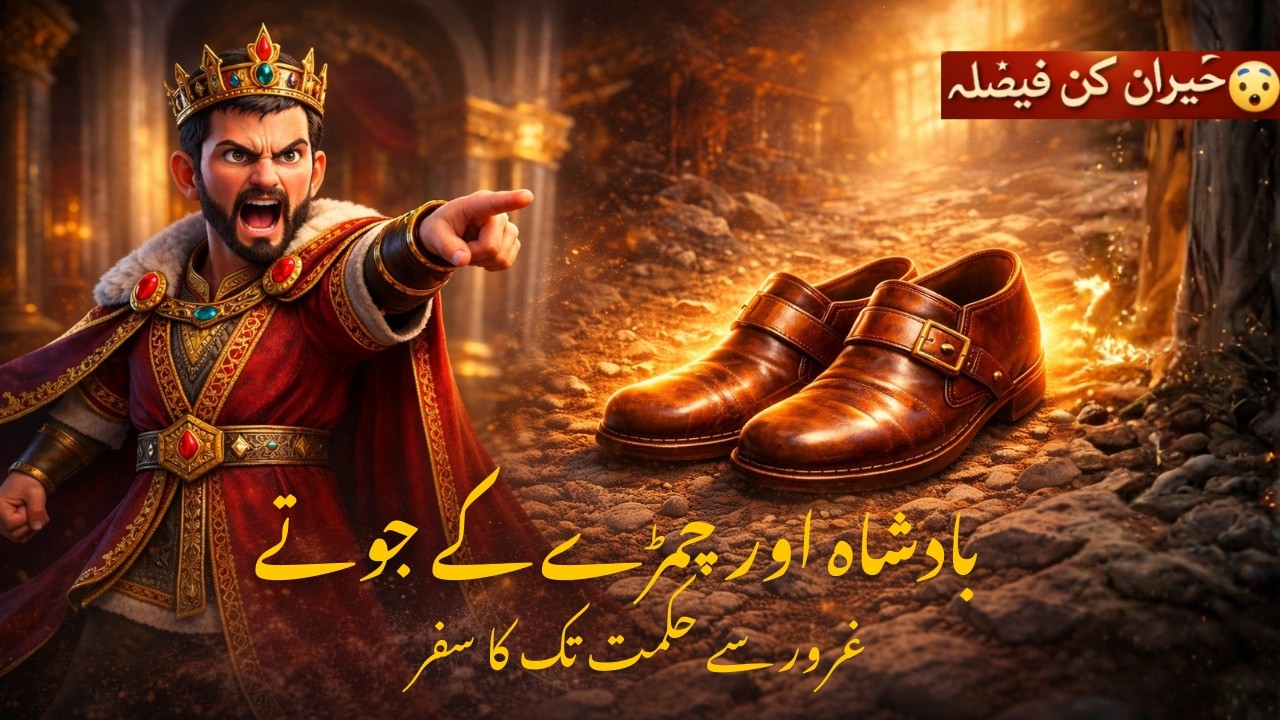 Badshah Aur Chamray Ke Jootay | Powerful Moral Story in Urdu | Inspirational Islamic Story