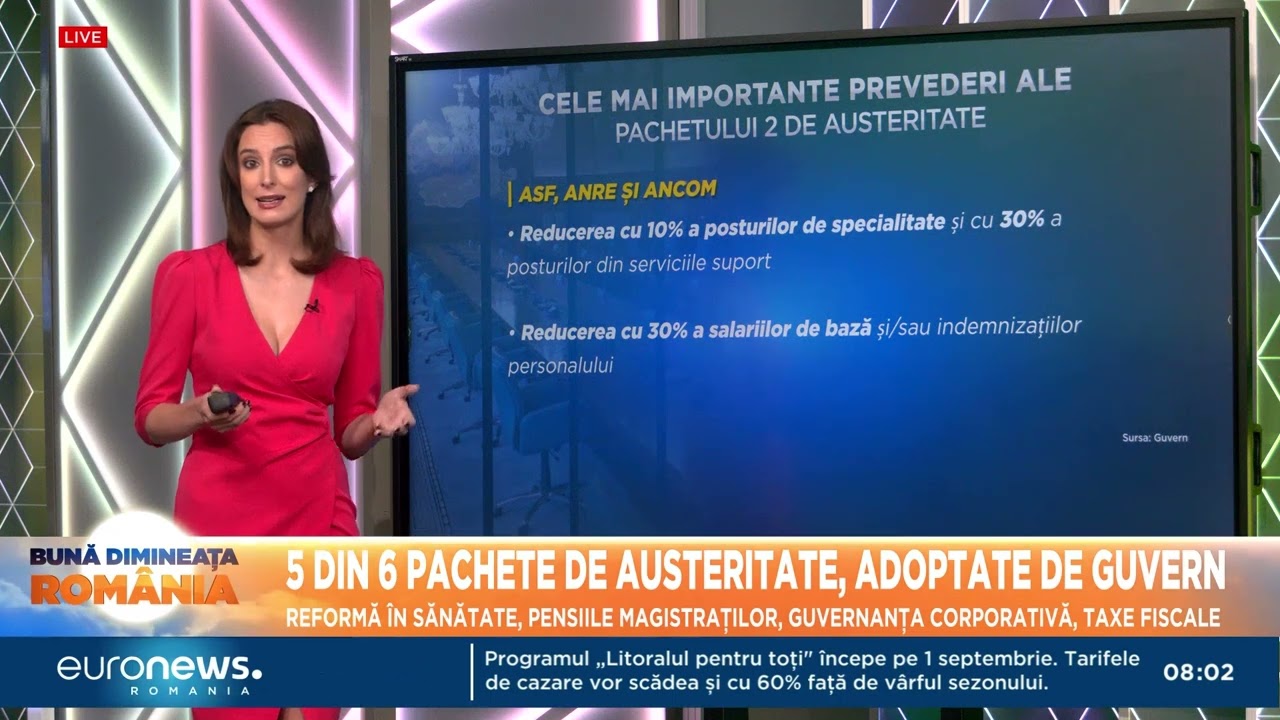 Pachetul 2 de măsuri de austeritate, la votul Parlamentului. Guvernul &icirc;și asumă răspunderea
