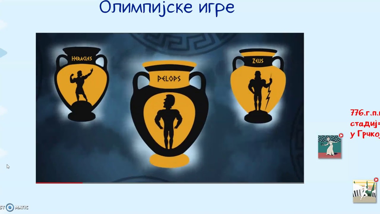 Grčka kultura   mitologija i olimpijske igre
