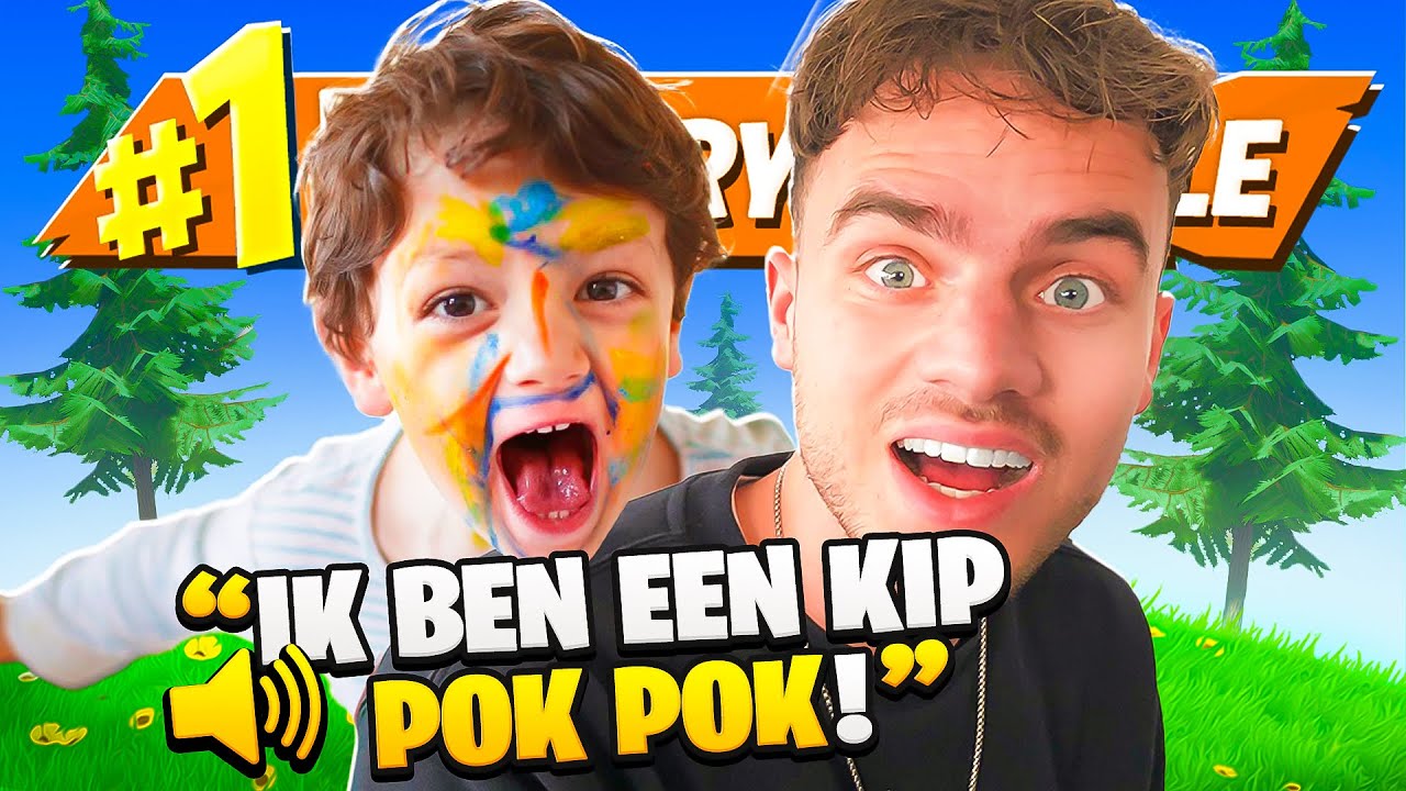 Ik 1V1de een 4-JARIGE en werd AANGEPAKT!