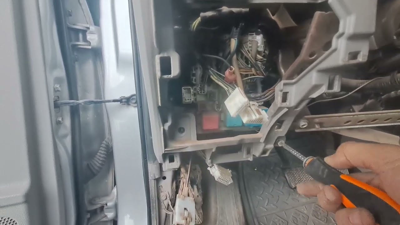 Toyota corolla замена радиатор печки