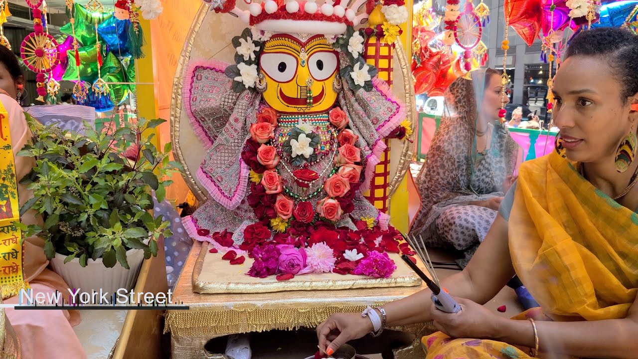 Hare Krishna Ratha Yatra Festival New York City June 10 2023