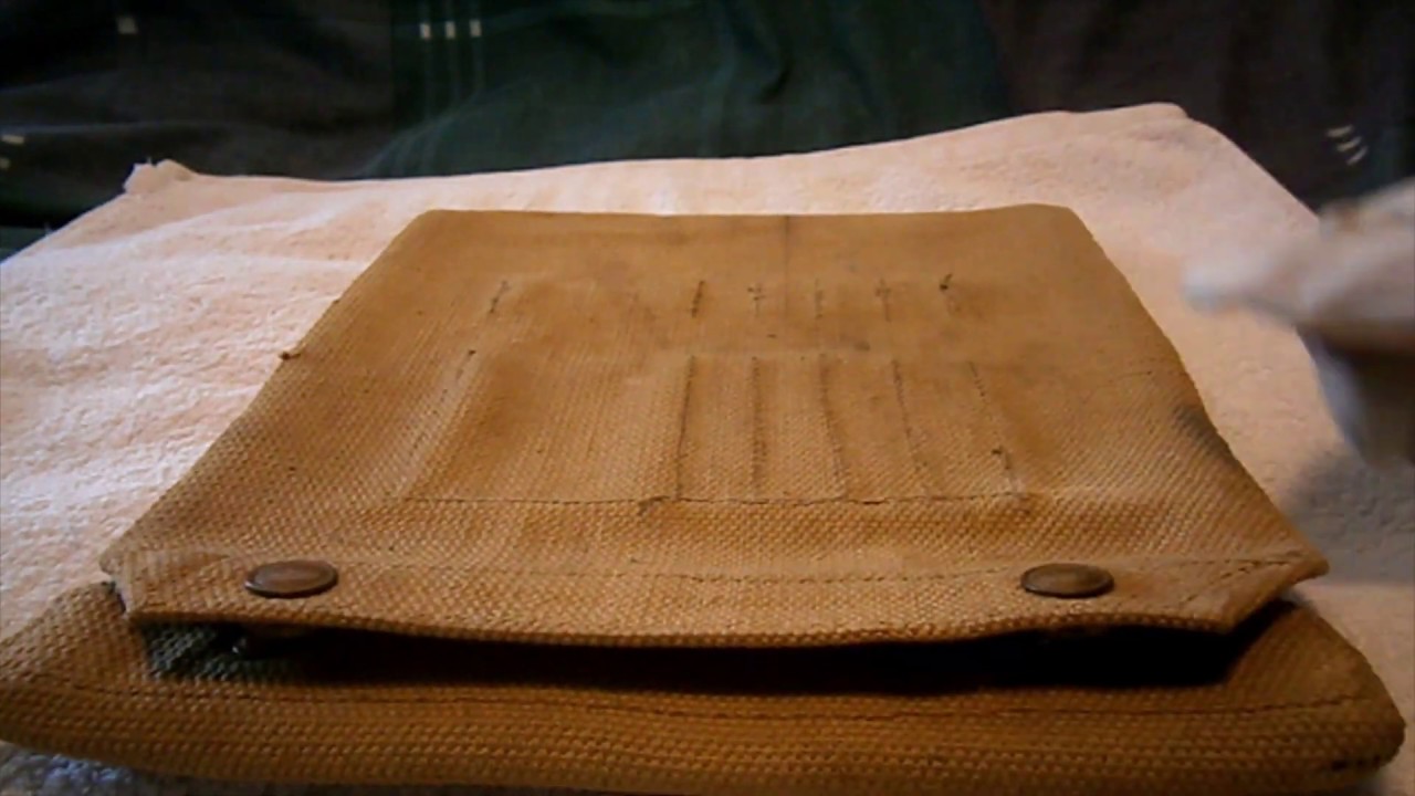 Review: 1937 pattern webbing map case (1944)