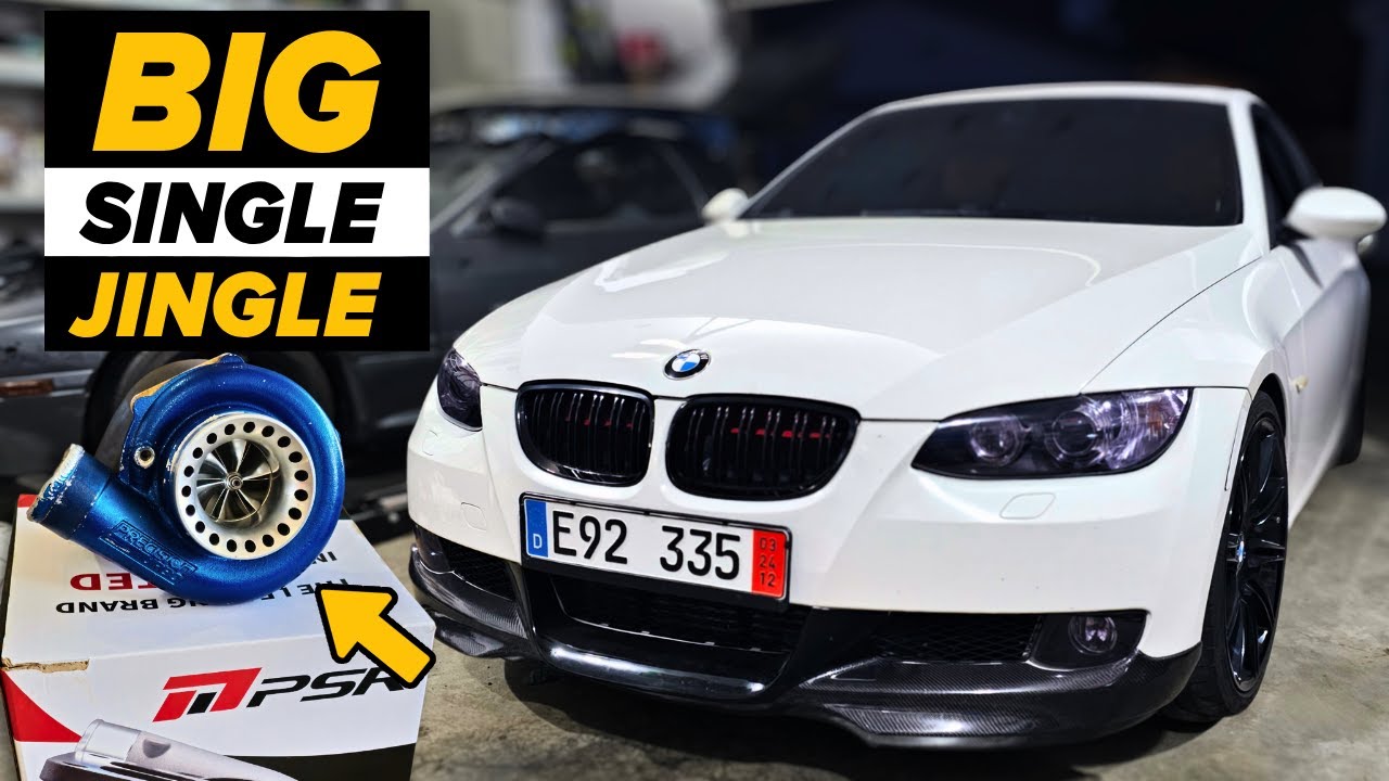 Установка большого турбокомпрессора — BMW N54 335i