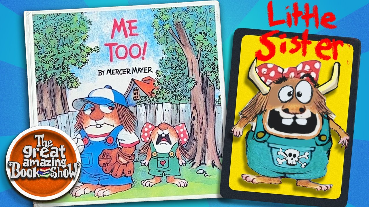 Little Sister Won't Leave Him Alone!  #kidsbooksreadaloud