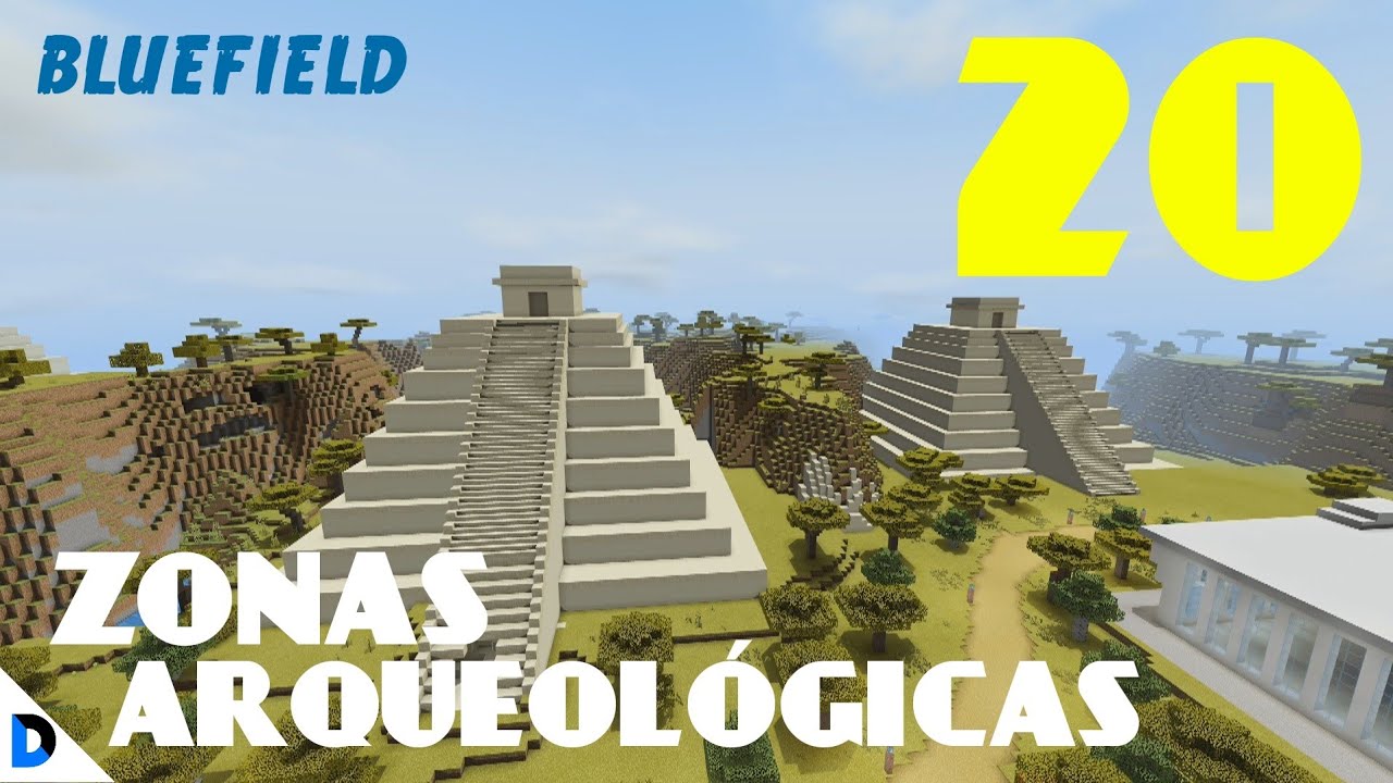 CONSTRUYENDO MI CIUDAD EN MINECRAFT #20 - ZONA ARQUEOLÓGICA - DIVANJM03