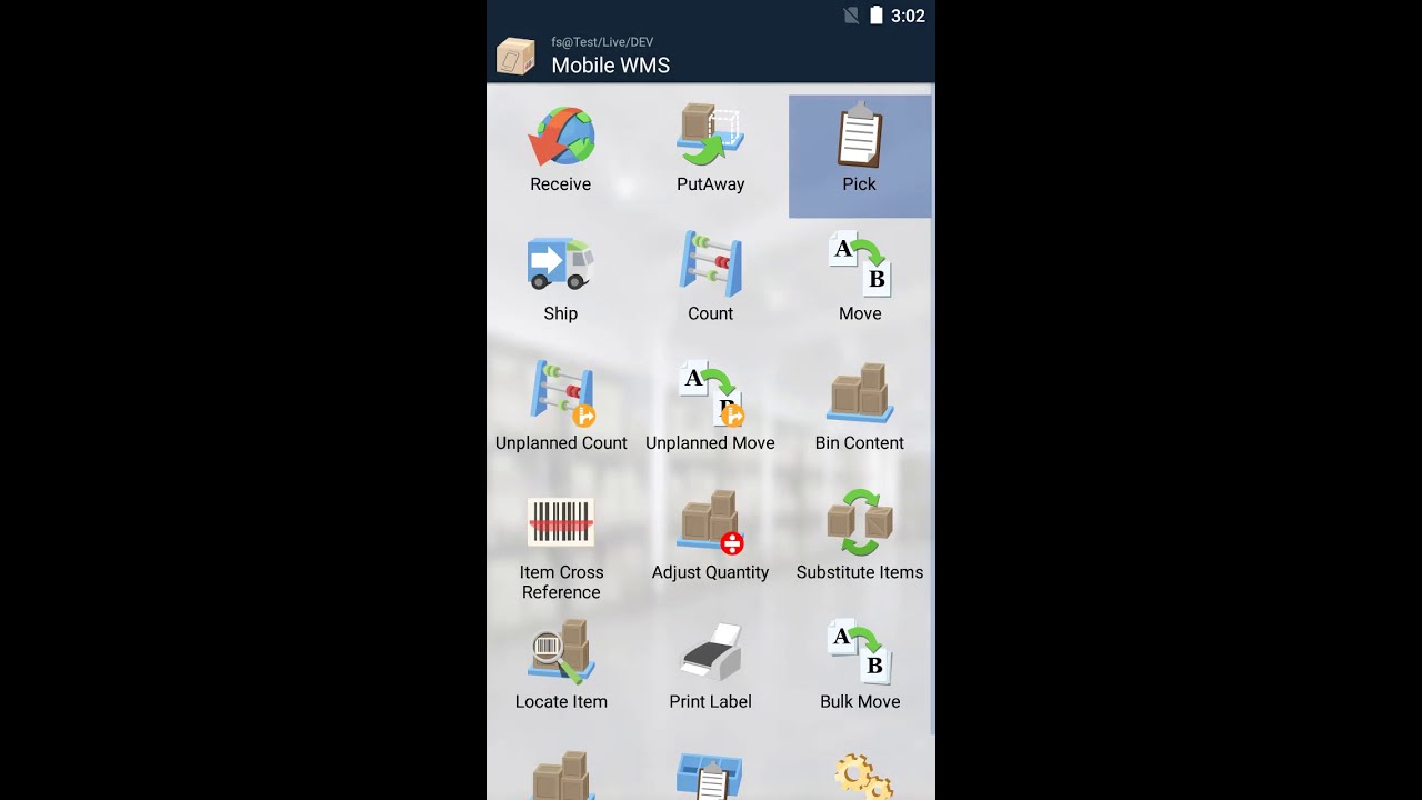 Tasklet Mobile WMS: Sales Order Pick