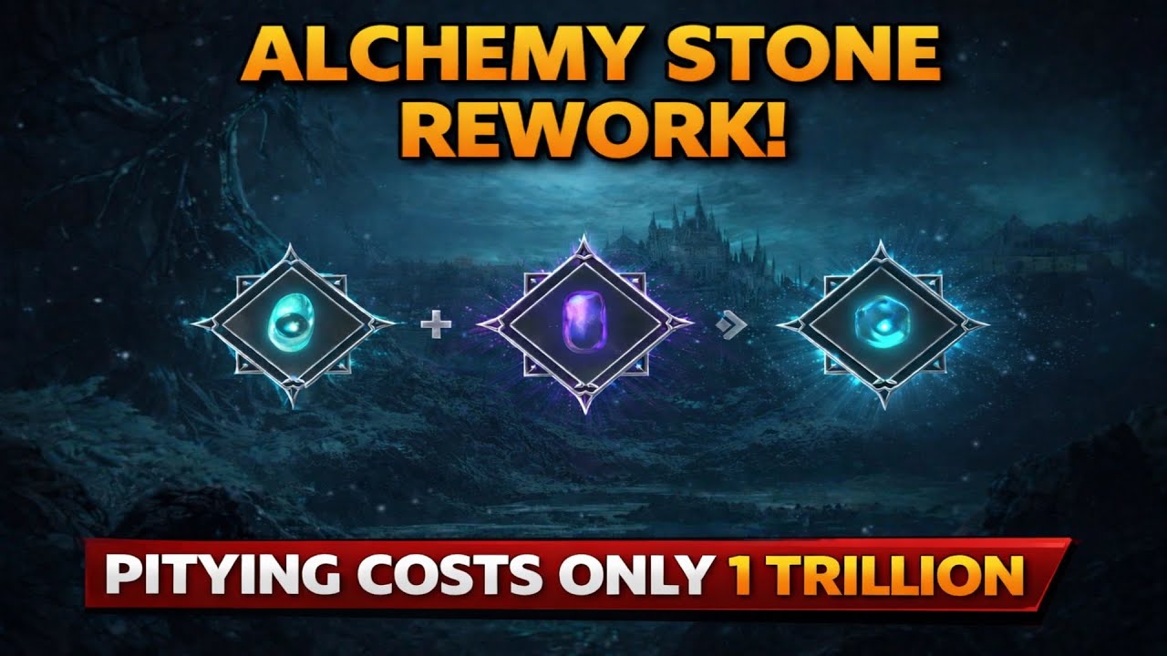 2026 Alchemy Stone Rework Details CONFIRMED - January 15th Release