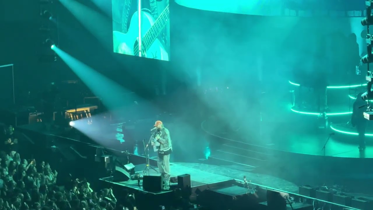 James Arthur - Pisces Tour intro (Water) - Wiener Stadthalle 12/12/2025