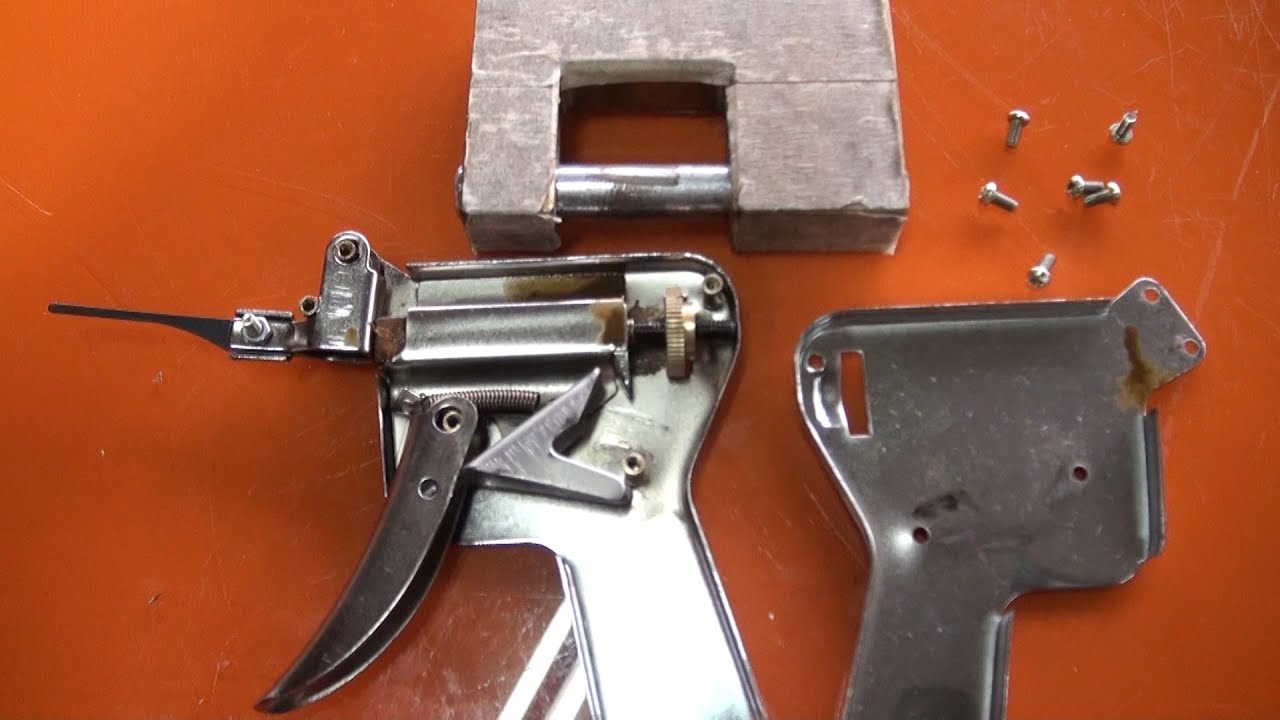 Pistola de cerrajero manual
