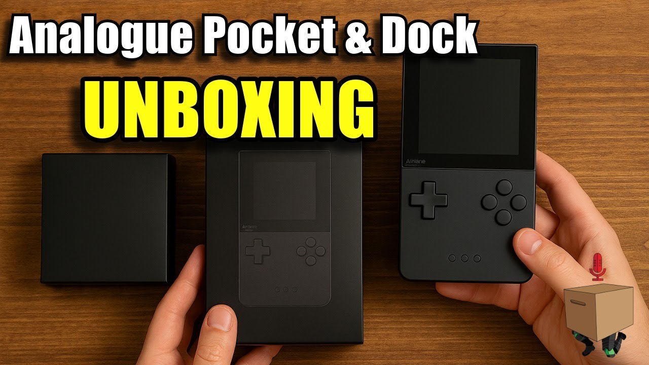 Analogue Pocket & Dock Unboxing