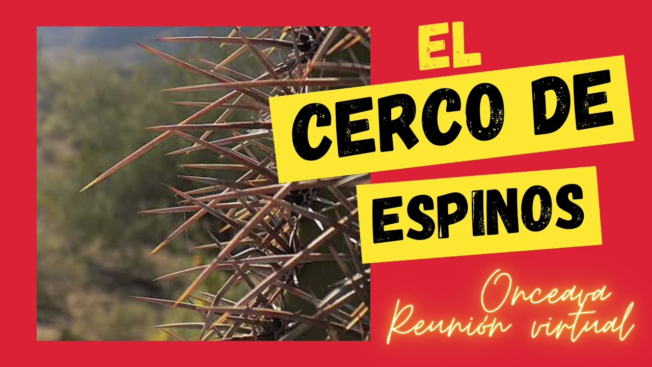 CERCO DE ESPINOS ¿Cómo funciona? @restaurandotumatrimoniodeDios
