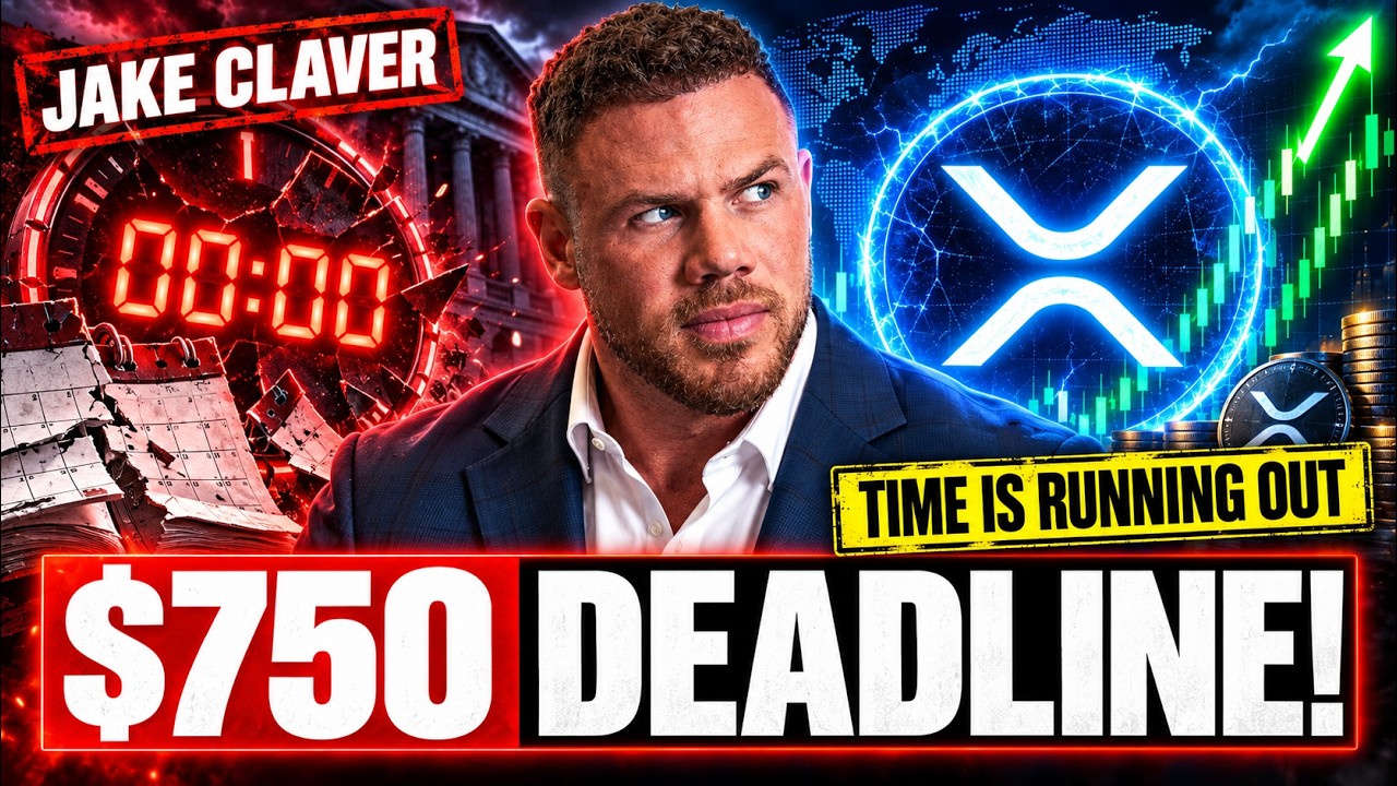 JAKE CLAVER&rsquo;S $750 XRP PREDICTION IS RUNNING OUT OF TIME&hellip;