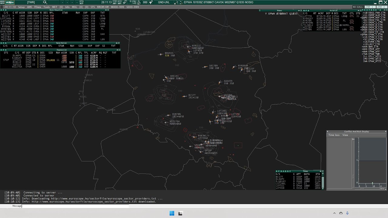 POLAND SUNDAY - EPRA VATSIM CONTROL - PROCEDURAL TOWER