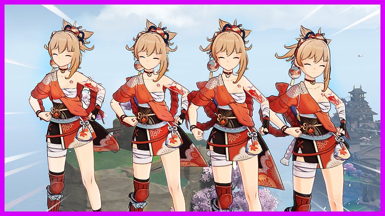 Я зажёг мир четырьмя ёимиями | Genshin Impact