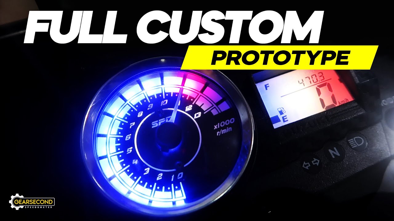 MODIFIKASI SPEEDOMETER SATRIA FU ❓ INI DIA PROTOTYPE KITA 🔥🔥🔥