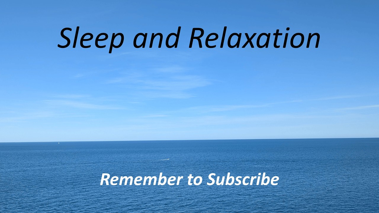 8 Hours of Gentle Music and Calming Ocean Waves for Deep Sleep, Meditation & Stress Relief