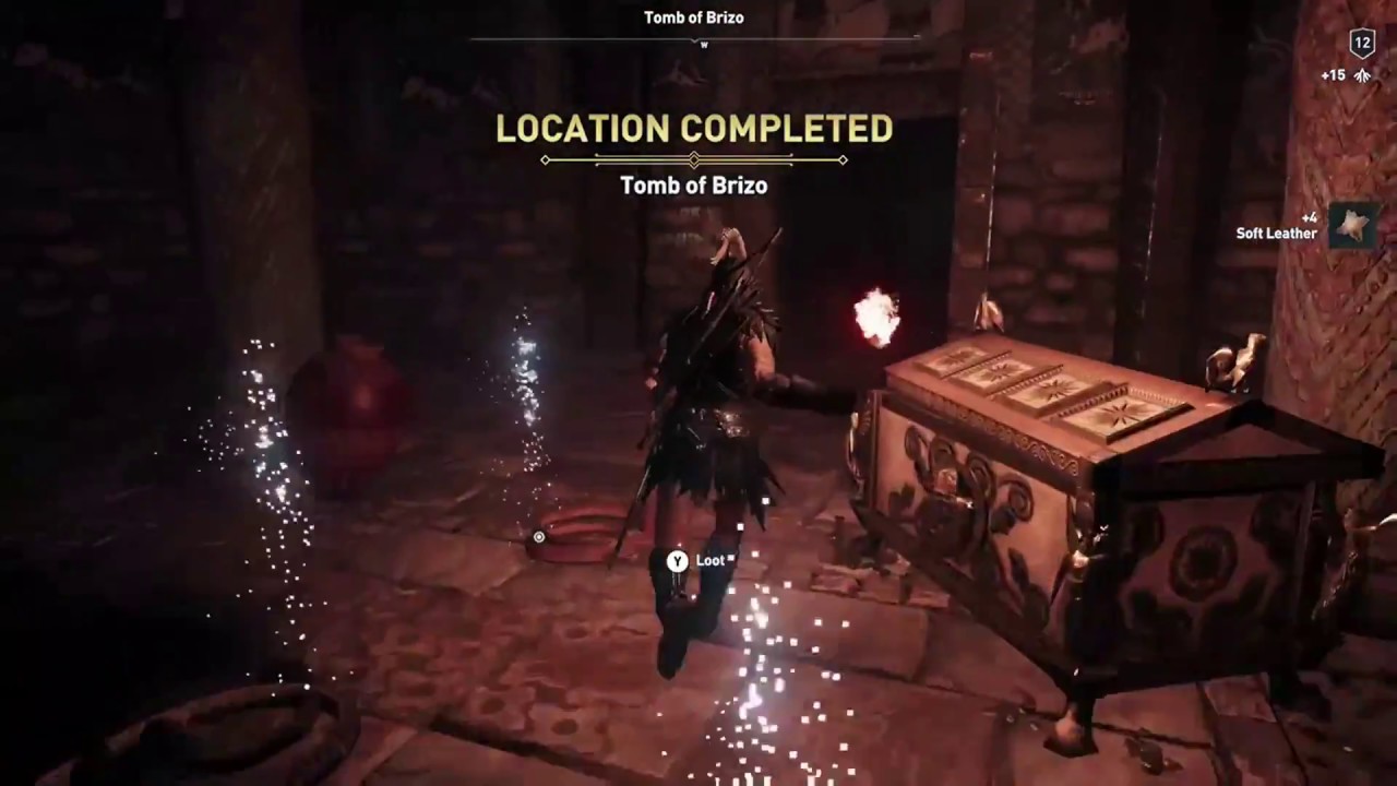 Assassin's Creed Odyssey: Ancient Stele - Tomb of Brizo