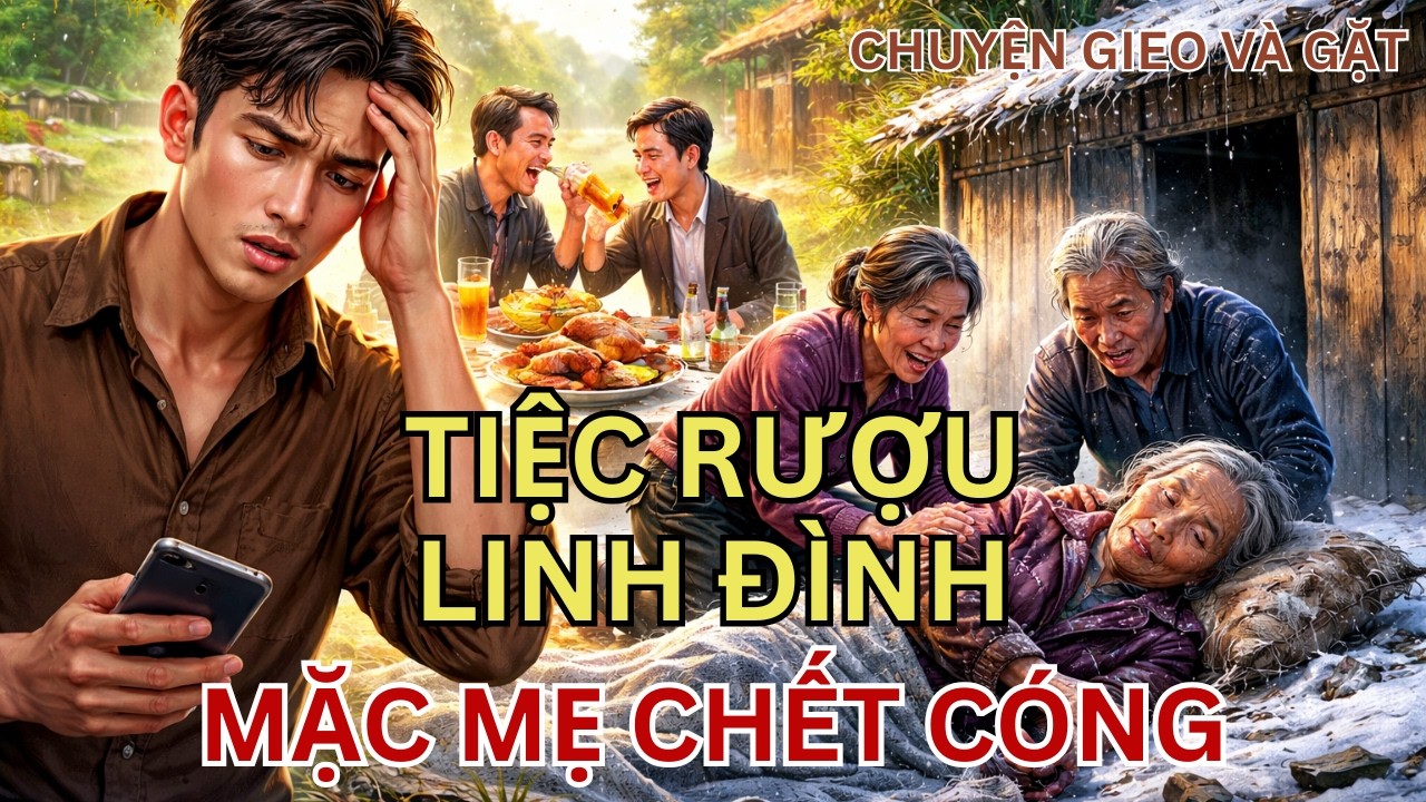 Rượu Thịt Linh Đình, Mặc Mẹ Chết Trong Giá Lạnh – Cái Kết Của Đứa Con Bất Hiếu | Câu Chuyện Nhân Quả