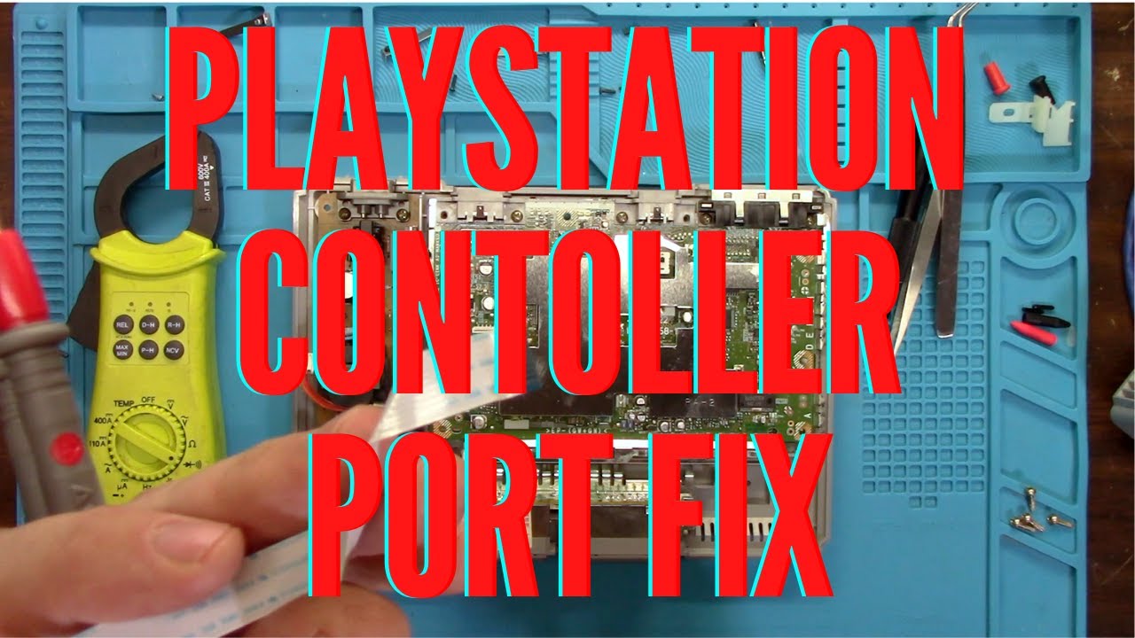 PS1 Controller Port Fix and Fuse Replacement