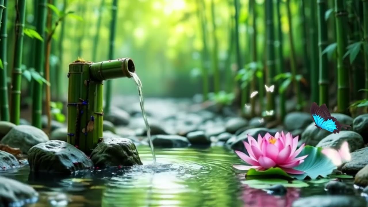 Relaxing Music with Water Sounds, Piano & Birds 🌿 Study Music, Deep Sleep & Stress Relief