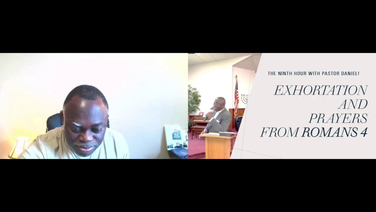 The Ninth Hour with Pastor Daniel -The Book of ROMANS (6th March 2026)