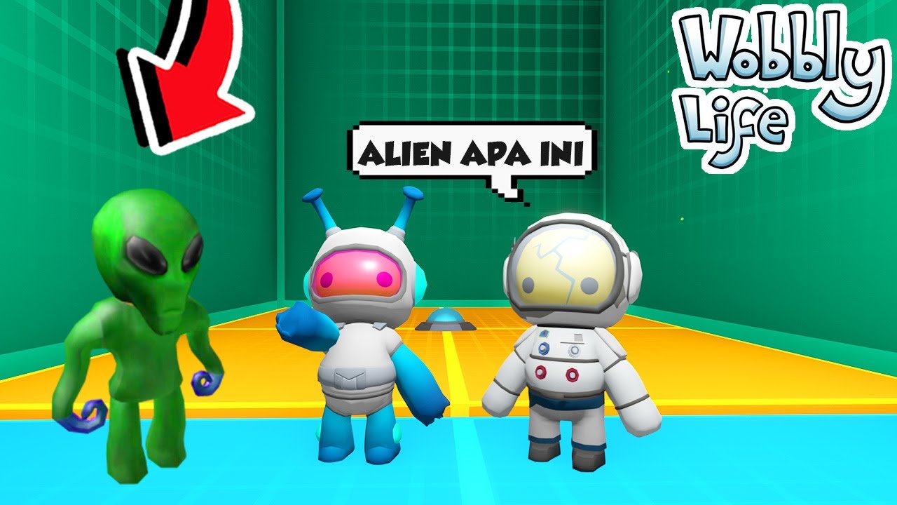 KITA DI CULIK ALIEN DI WOBBLY LIVE!!!