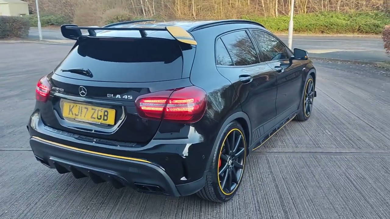 Mercedes GLA 45 AMG YELLOW NIGHT EDITION