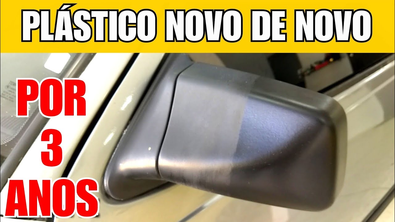 Como restaurar os pl&aacute;sticos do seu carro por at&eacute; 3 anos