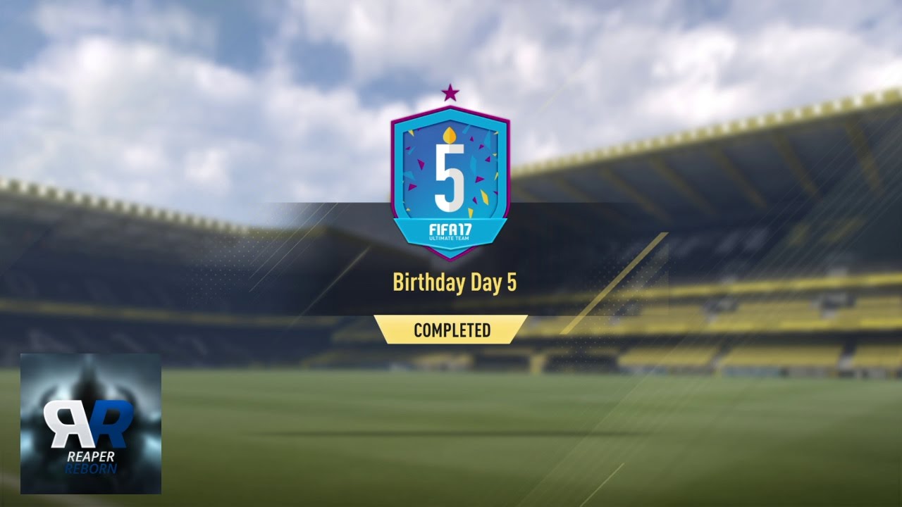 FUT Birthday Day 5 SBC | FIFA 2017 Ultimate Team