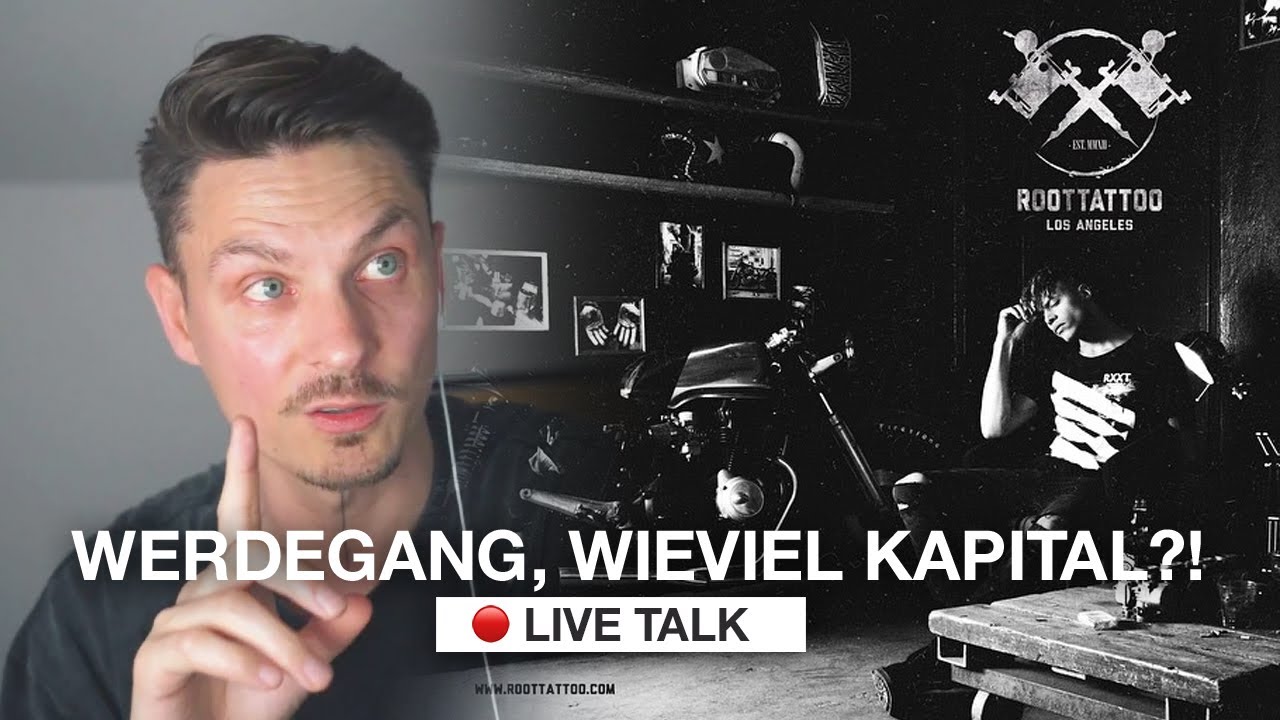 Stream Highlights: Werdegang vor Roottattoo. Wieviel Kapital? Wie war der Anfang der Brand?