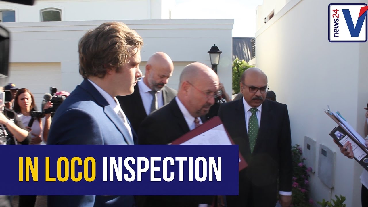 WATCH: Judge Desai inspects former Van Breda family home