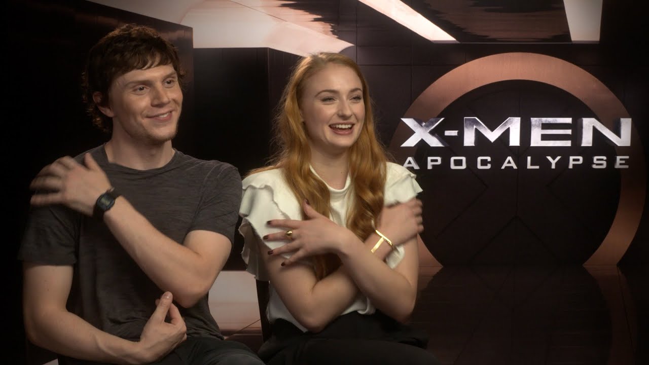 X-Men: Apocalypse - Sophie Turner, Evan Peters, Tye Sheridan, Alexandra Shipp & Ben Hardy