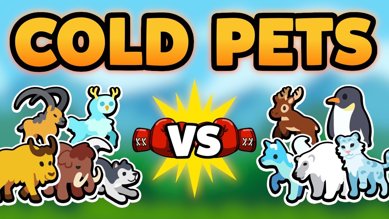 Super Auto Pets but we can only use COLD RELATED ANIMALS