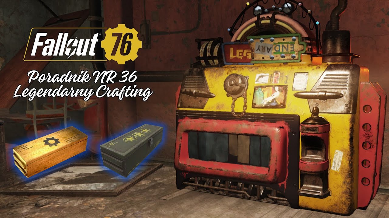 Fallout 76 Poradnik NR 36 | Legendarny Crafting | #dworkop_elo
